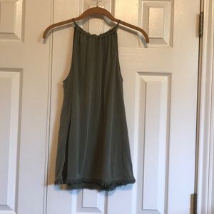 Green Envelope Blouse